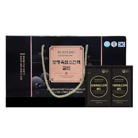 BORYUNG Pharmaceuticals Premium Korean Black Goat Extract Stick (28 Sticks) – Korean Black Goat Extract 94.54% | Traditional Herbal Tonic with 15 Herbs | Free-Range Goat, High Protein _ Made in Korea